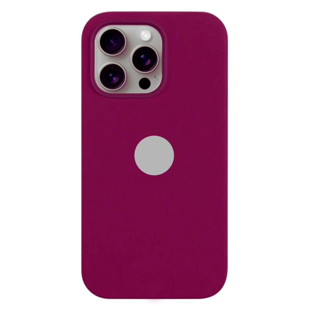 Funda compatible con iPhone 15 pro max - Silicona de Tacto Suave
