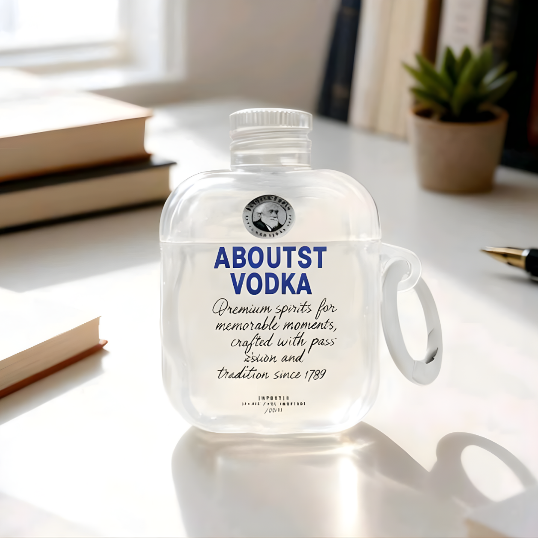 Funda Premium Spirit Crystal Clear – Estilo Botella Destilada
