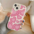Case Sweet Hearts— Protección de Cámara en Forma de Corazón — Compatible con iPhone 16 Pro